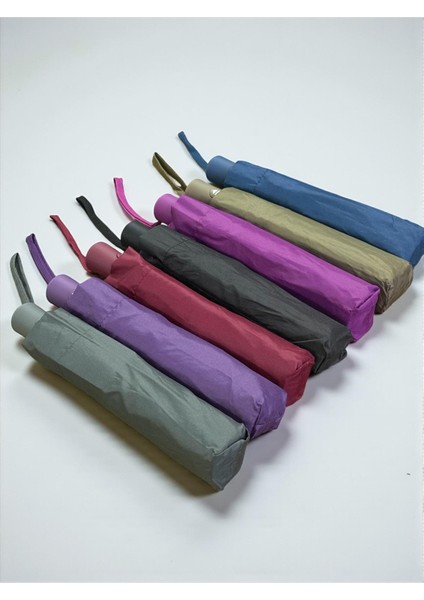 Otomatik Açma Kapama Fiber Tel Orjinal Kaliteli Şemsiye(Gri Haki Bordo Lacivert Fuşya Mor Siyah) modelleri