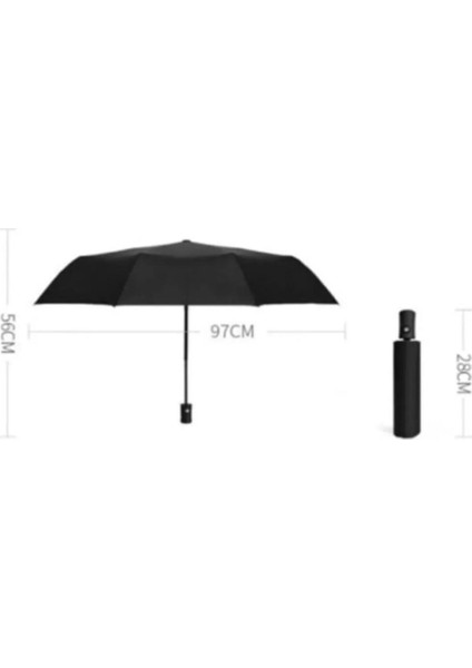 Otomatik Açma Kapama Fiber Tel Orjinal Kaliteli Şemsiye(Gri Haki Bordo Lacivert Fuşya Mor Siyah) indirimleri