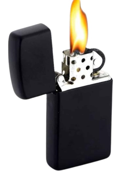 Doldurulabilir Siyah Benzinli Çakmak Metalik - M396K357-R97396 fırsatları