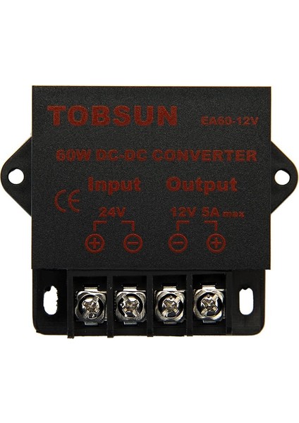 24V - 12V 5A 60W Araba LED Reklam Ekranı Güç Kaynağı Güç Dönüştürücü Dc Transuyumlu Withmer (Yurt Dışından)