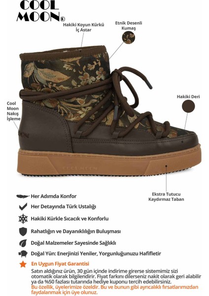 Içi Hakiki Kürk Kadın Bot 355111 fiyatları
