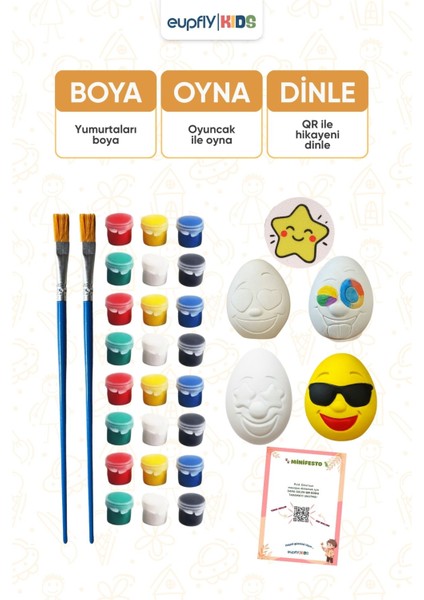 Emoji Boyama Seti Eğlenceli Çocuk Aktivite Kiti – Duygularla Renkli Sanat Deneyimi fiyatları