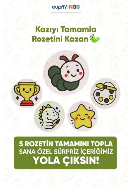 Macera Kazı ve Boyama Seti – Çocuklara Duygusal ve Yaratıcı Etkinlik Kiti modelleri