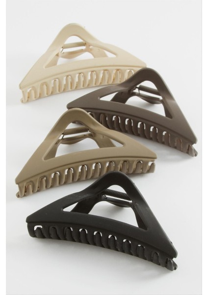 Üçgen Renkli Mandal Toka 12 cm