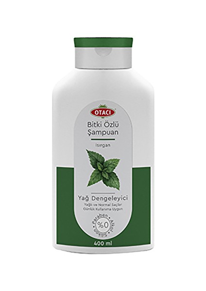 4 Adet Otacı 400 ml Şampuan Isırgan Otlu-Dengeleyici