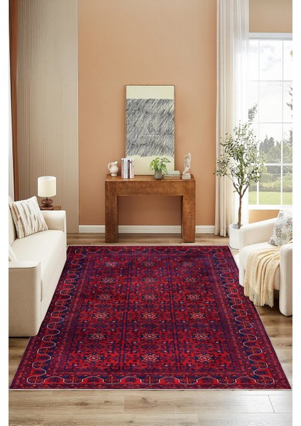 Yeni Desen Yıkanabilir Kaymaz Tabanlı Bohem Tarz Dijital Baskı Salon Halısı, Yumuşak Dokulu Lüks Halı Modeli ve 40 x 60 Bordo Renk Dikdörtgen Halı fiyatları
