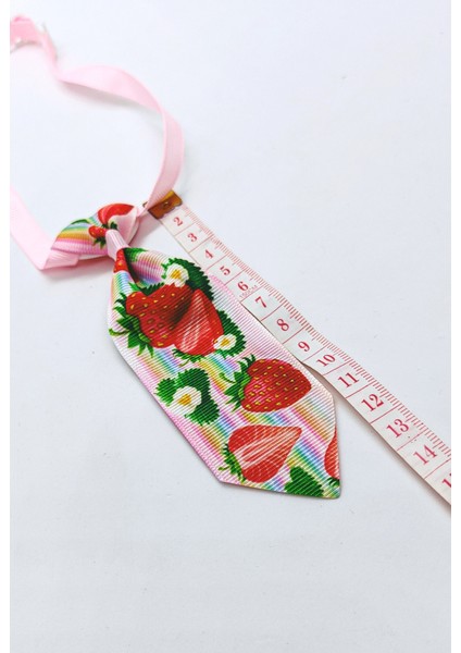 Ayarlanabilir Kedi ve Köpek Kravatı, Yeşilli Karpuz Dilimli