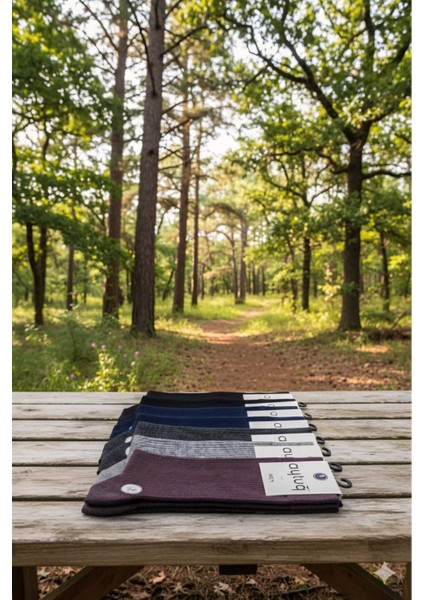 Bambu Soket Erkek Çorabı , Asorti 12'li Kutu modelleri