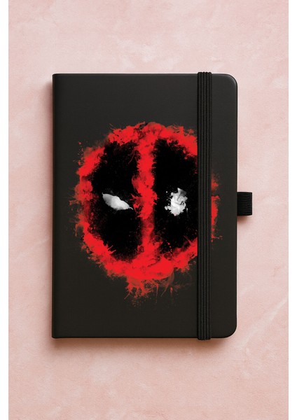 Promosyon Tarihsiz Premium Termo Defter Desenli 192 Yaprak - DEADPOOL2399153