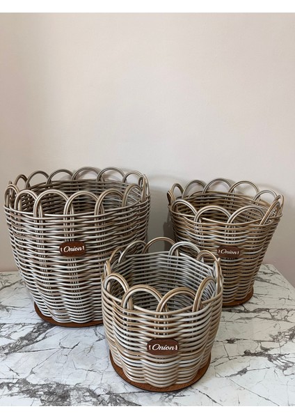 Raddancore Üçlü Soğanlık Seti/soğan Sepeti indirimleri