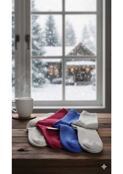 Havlu Yün Çorap 4'lü Paket fiyatları