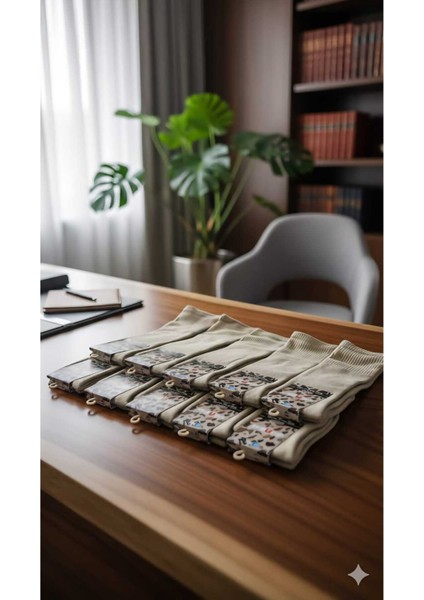 Cotton Asker 4 Mevsim Çorap 12'li Paket Dikişsiz