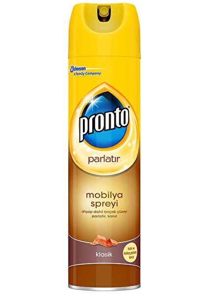 2 Adet Pronto Mobilya Sprey Cila Classic 300 ml