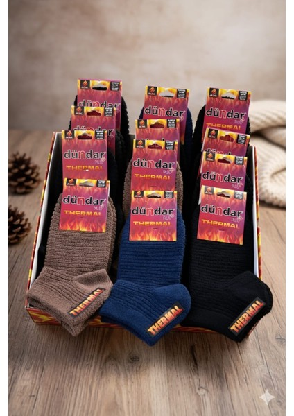 Unisex Thermal Patik Çorap, Havlu modelleri