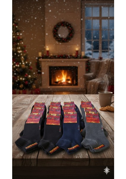 Unisex Havlu Thermal Patik Çorap, fiyatları