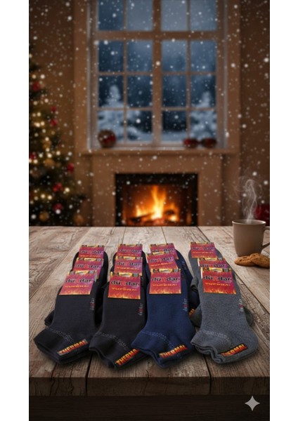 Unisex Havlu Thermal Patik Çorap, modelleri
