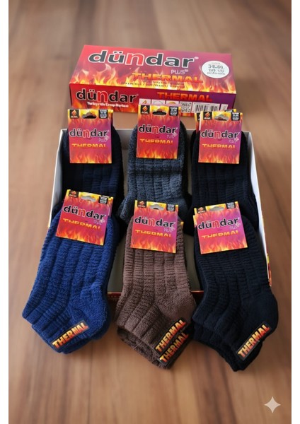 Unisex Havlu Thermal Patik Çorap, Asorti, 12 Adet Fiyatıdır modelleri