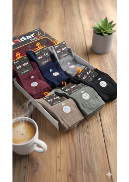 Unisex Modal Soket Çorap, Asorti, 12'li Kutu