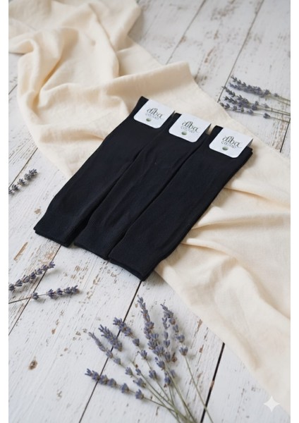 Yün Dizaltı Çorap 3 Lü Setler 36-41 Numara