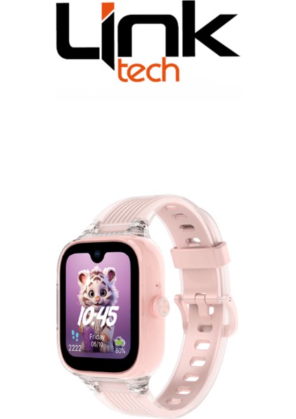 S101 Watch 1.78 Inç Amoled Ekranlı Görüntülü Görüşme 4g-Gps IP68 Suya Dayanıklı Akıllı Çocuk Saati (Kvk Türkiye Garantili)