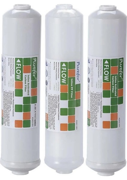 Purefer Su Arıtma Filtresi 6'lı Filmtec Usa Filtre Seti Mineralwave modelleri