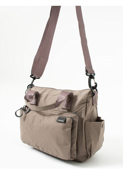 Sanmorris Kadın 4 Bölmeli Paraşüt Kumaş Ayarlanabilir Çapraz Askılı El ve Omuz Çantası fırsatları