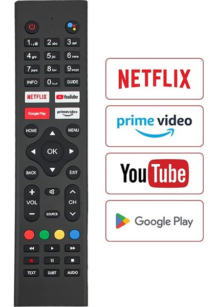 SN43LEDH6886 Ses Komutsuz LCD LED Tv Kumanda