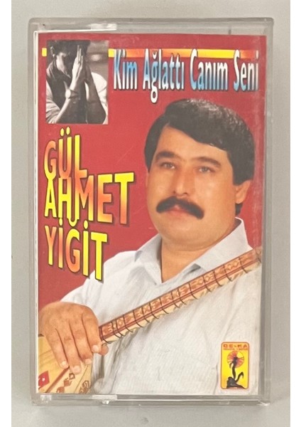Gül Ahmet Yiğit Kim Ağlattı Canım Seni Kaset (Orijinal Dönem Baskı Kaset)