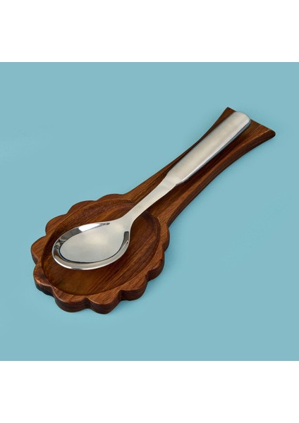 Akasya Kaşık Altlığı - Kahverengi - 32 cm fiyatları