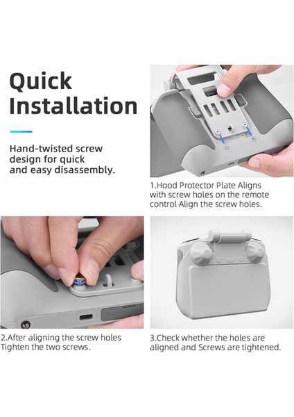 Air2 Uzaktan Kumanda Başlığı ile Uyumlu Royal 3pro Kordon Rc Kordon Işık Engelleyici Güneşlik Çok Fonksiyonlu Aksesuarlar (Yurt Dışından)