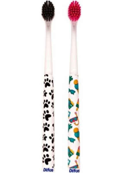 2 Adet Difaş 2'li Diş Fırçası Stil fiyatları