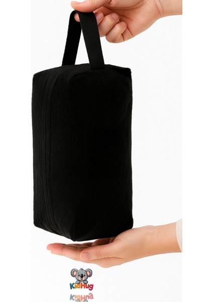 Peluş Yumuşacık Makyaj Çantası 25 cm Kadın Organizer Premuim Kumaş [ 5 Farklı Renk Seçeneği ] fırsatları