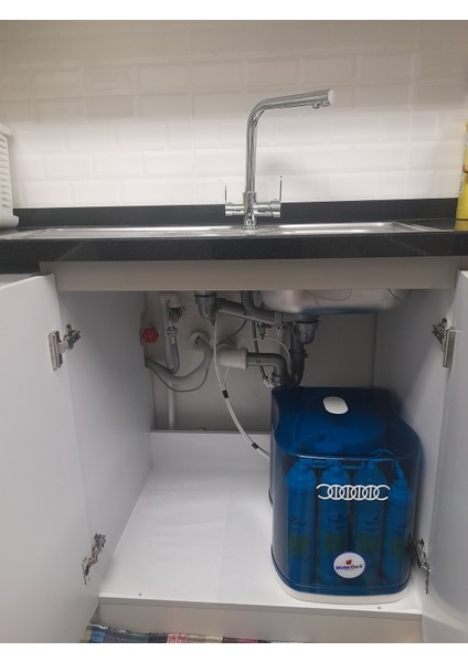 Waterbank 12 Litre Çelik Tanklı 5 Aşamalı Pompalı Pompasız Kırmızı Mavi Turkuaz Renk Tercihi Su Arıtmacihazı fiyatları