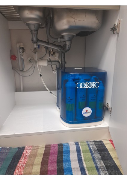 Waterbank 12 Litre Çelik Tanklı 5 Aşamalı Pompalı Pompasız Kırmızı Mavi Turkuaz Renk Tercihi Su Arıtmacihazı fırsatları