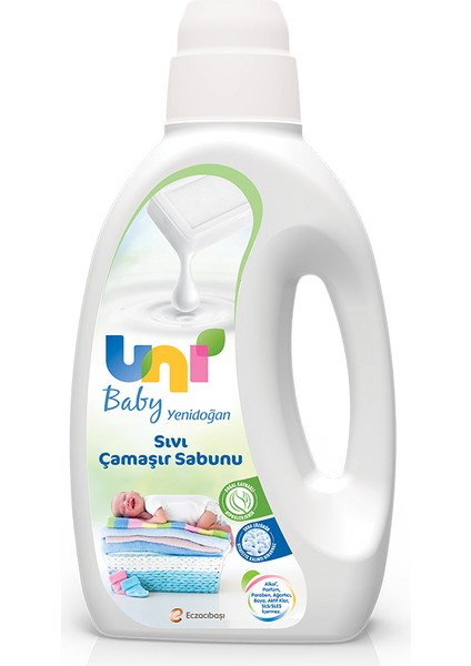 4 Adet Uni Baby Sıvı Çamaşır Deterjanı 40 Yıkama 1500 ml fiyatları