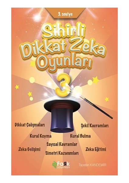 3. Seviye -Sihirli Dikkat Zeka Oyunları 3 (Ilkokul)