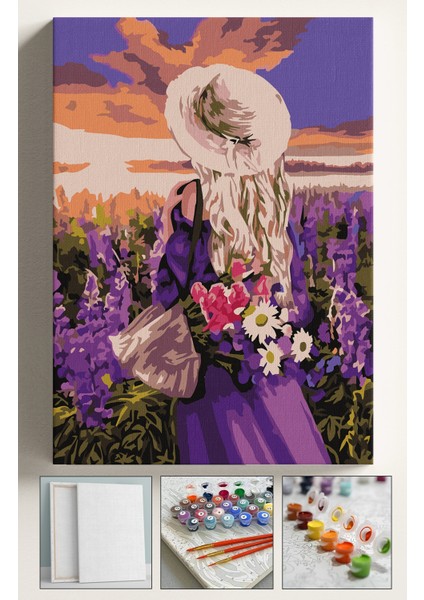 Morçiçekleriçindekadın