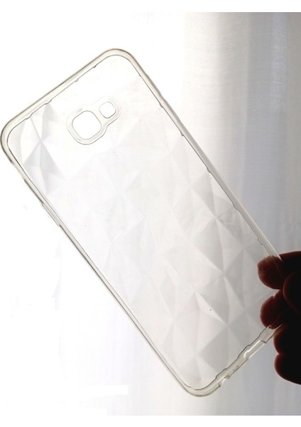 ESLIFETECH26AKSESUAR Samsung Galaxy J4 Prime/j4 PLUS/J415 Uyumlu Şeffaf Diamond Prizma Kılıf-Şeffaf indirimleri