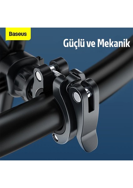 Baseus Quick To Take 360 Derece Dönebilen Bisiklet ve Motosiklet Telefon TUTUCU-(5775) modelleri