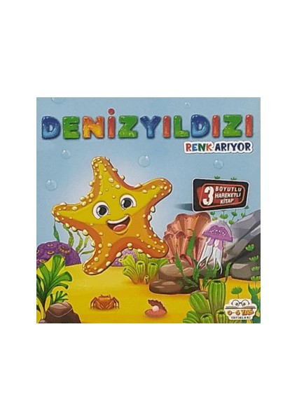 Hareketli Kitaplar Deniz Yıldızı Renk Arıyor