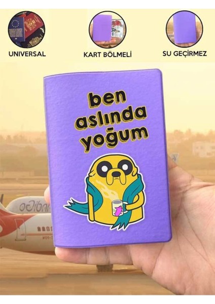 Tüm Ülke Pasaportlarına Uyumlu Yoğum Mor Vinleks Pasaport Kılıfı Kabı fırsatları