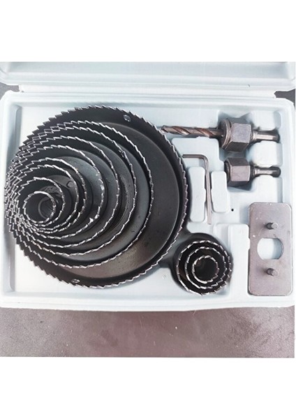 Profesyonel 16 Parça Panç Seti Kartonpiyer Sunta Alçıpan Delici Testere Takımı Kartonpiyer fiyatları