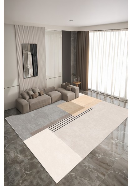 Yeni Desen Yıkanabilir Kaymaz Tabanlı Bohem Tarz Dijital Baskı Salon Halısı, Yumuşak Dokulu Lüks Halı Modeli ve 40 x 60 Bej Renk Dikdörtgen Halı fiyatları