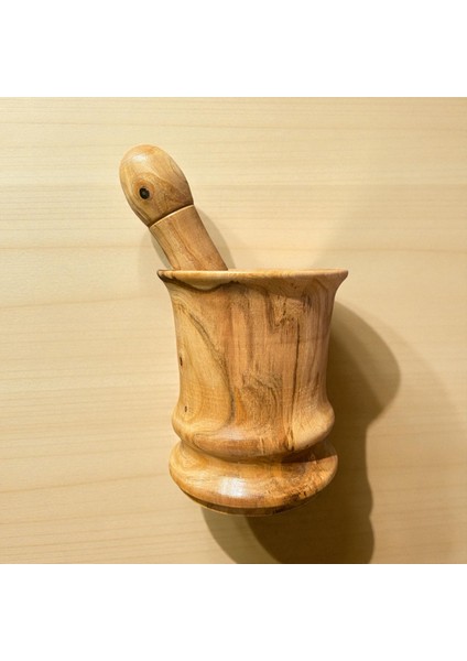 🌸✨ El Yapımı Erik Ağacından Ahşap Havan modelleri