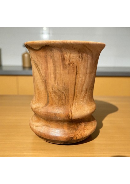 🌸✨ El Yapımı Erik Ağacından Ahşap Havan fırsatları