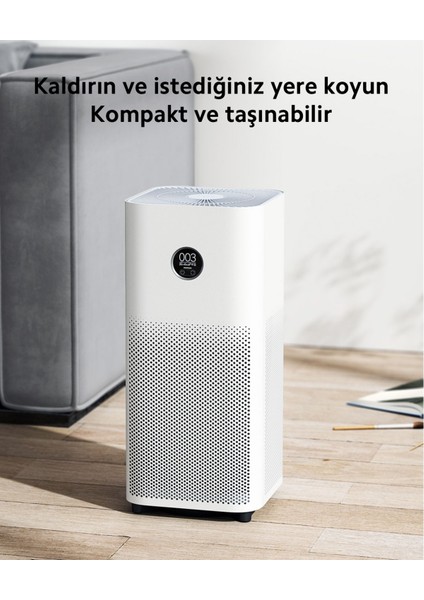 Hepa Filtreli Yüksek Hassasiyetli Hava Temizleyici | Anında Daha Yüksek Yaşam Kalitesi | 43M2 fiyatları