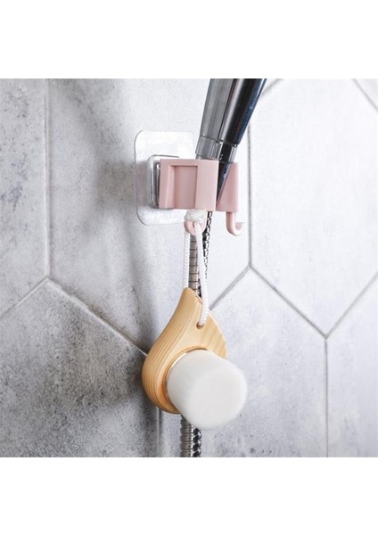 Duş Başlığı Askısı -Yapışkanlı 2 Kademeli Çift Askılı Lif Tutucu modelleri