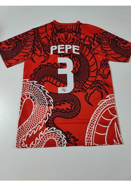 Real Madrid Yeni Sezon Pepe Ejderha Motifli Özel Konsept Forması