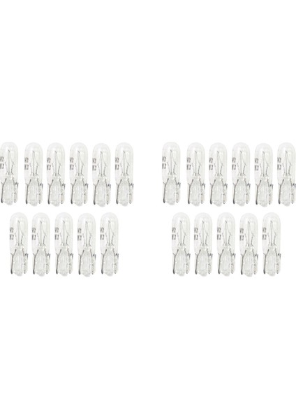 200PCS T5 286 Ampul Plaka Işık Yan Işaretçisi Otomotiv Iç Gösterge Tablosu Kubbe Işığı (Yurt Dışından)