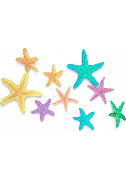 Akvaryum Dekoru Deniz Yıldızı Seti – 9’lu fırsatları
